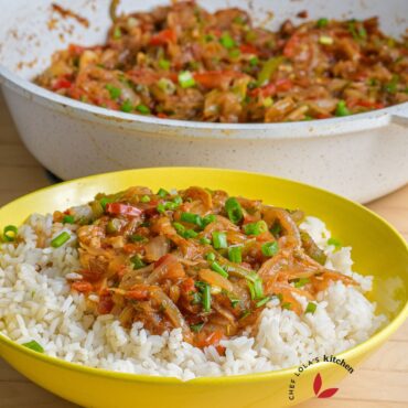 Delicious and savory spicy Onion Sauce