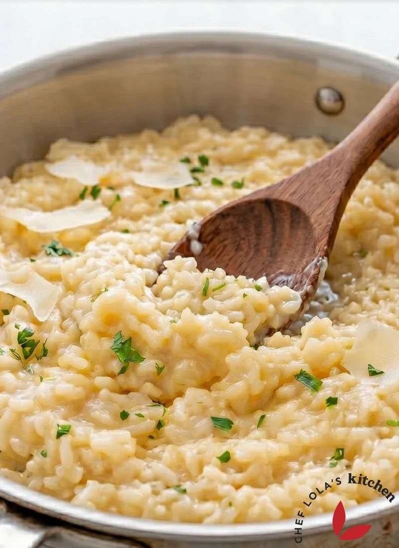 Classic Creamy Risotto Recipe - Chef Lola's Kitchen